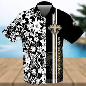 New Orleans Saints NFL Team All Over Print Hawaiian Shirt