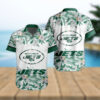 New York Jets Special Floral Tropical Hawaiian Shirt