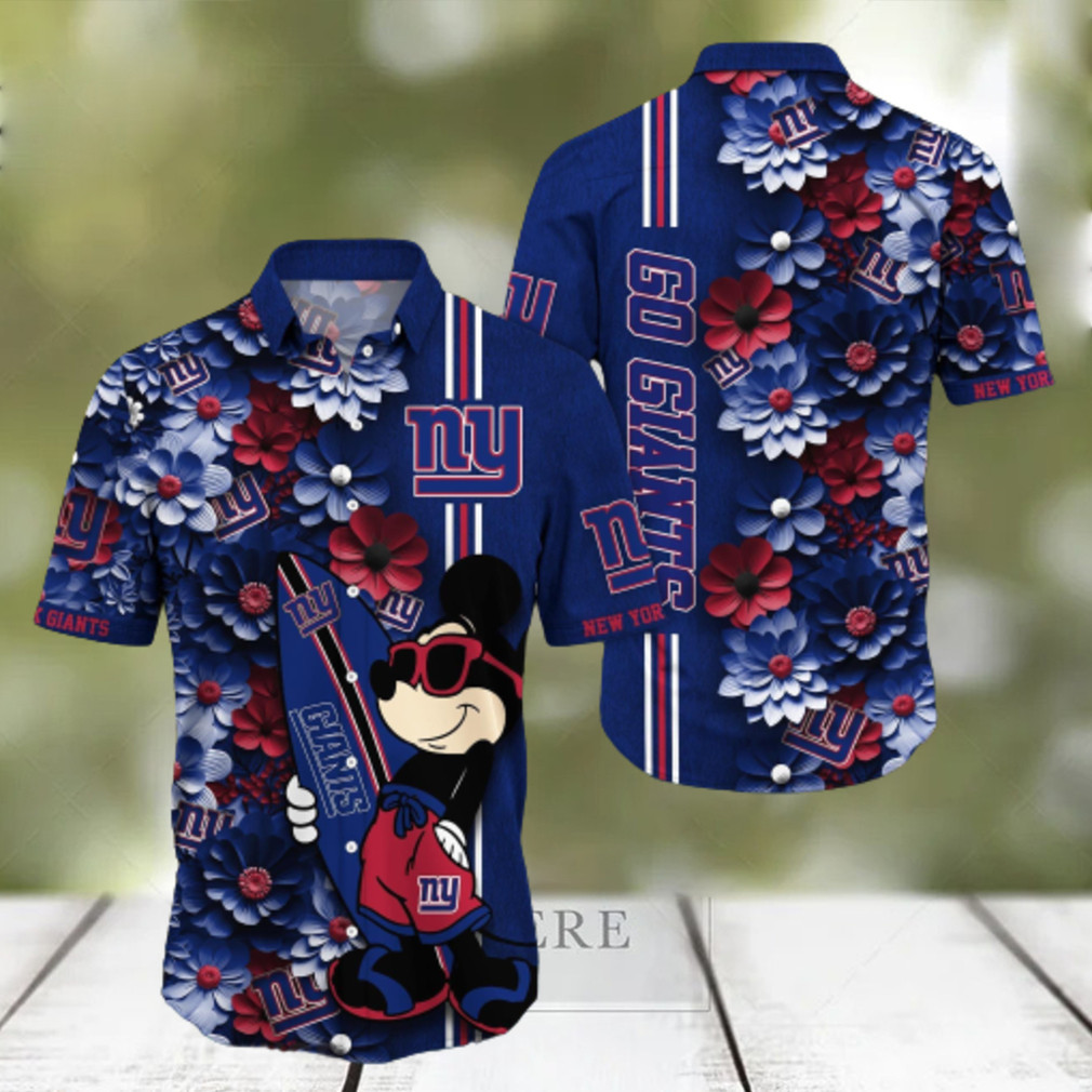 News Yorks Giants Aloha Mickey Hawaiian Shirt News Yorks Giants Aloha Mickey Hawaiian Shirt