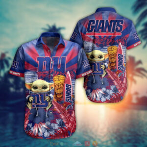 News Yorks Giants Baby Yoda Hawaiian Shirt