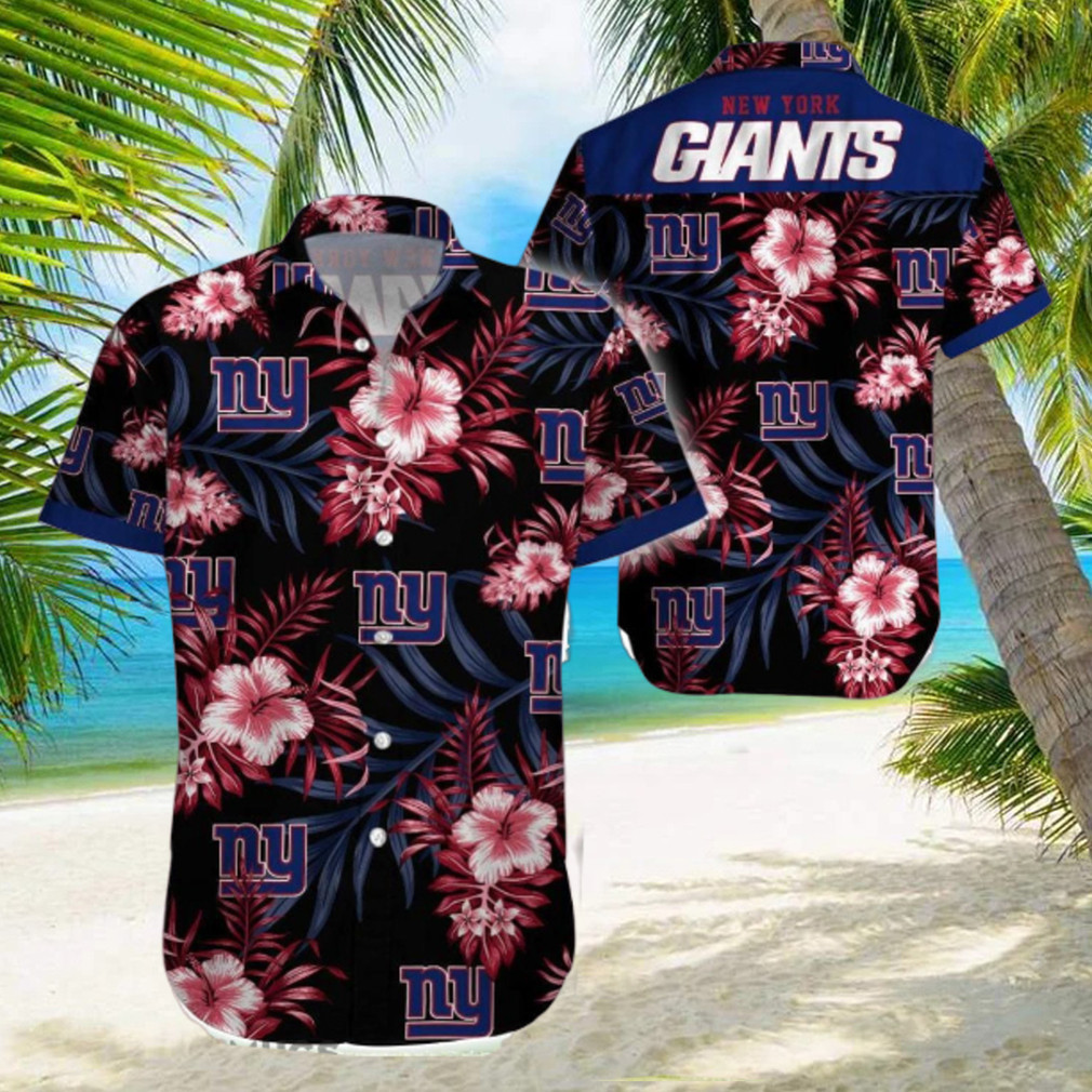News Yorks Giants Beach Tropical Pattern Hawaiian Shirt News Yorks Giants Beach Tropical Pattern Hawaiian Shirt