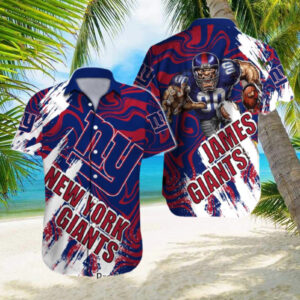 News Yorks Giants Mascot Strong Hawaiian Shirt