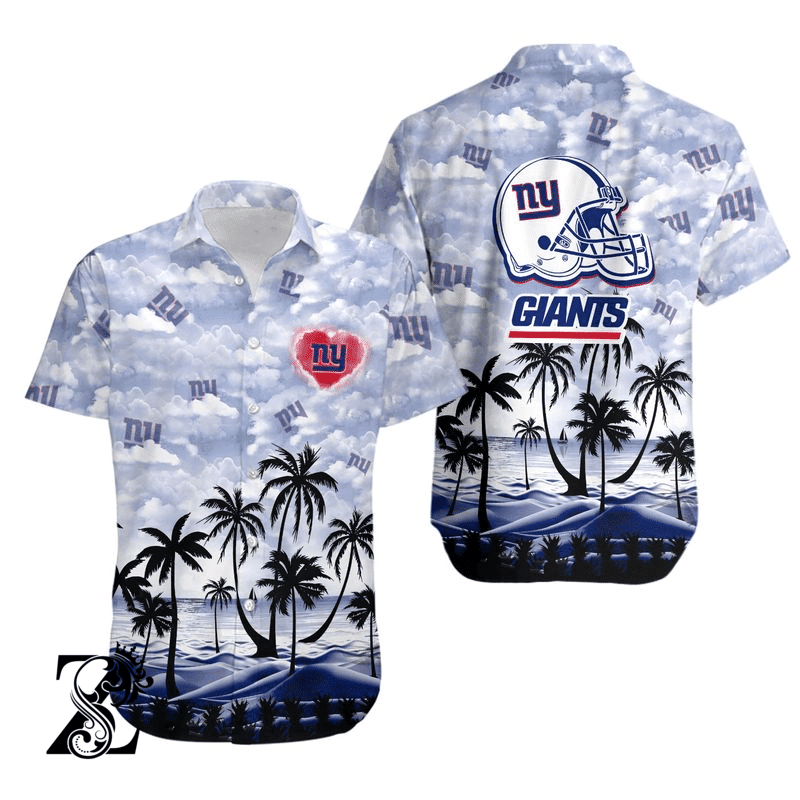 News Yorks Giants NFL Beach Aloha Hawaiian Shirt News Yorks Giants NFL Beach Aloha Hawaiian Shirt