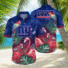 News Yorks Giants NFL Leaves Tropical Unique Hawaiian Shirt
