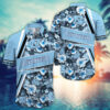 North Carolina Tar Heels Blossom Hawaiian Shirt