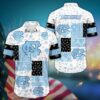 North Carolina Tar Heels Mini Blossom Aloha Hawaiian Shirt