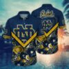 Notre Dame Fighting Irish Vibrant Flower Hawaiian Shirt