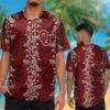 Oklahoma Sooners Mini Blossom Hawaiian Shirt