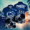 Penn State Nittany Lions Black Palm Tree Hawaiian Shirt