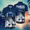 Penn State Nittany Lions Flamingo Couple Hawaiian Shirt