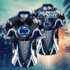 Penn State Nittany Lions Tropical Leaf Armor Design Hawaiian Shirt