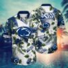 Penn State Nittany Lions Vibrant Flower Hawaiian Shirt