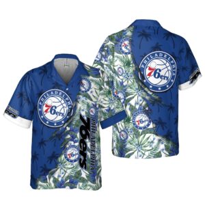 Philadelphia 76ers Hawaiian Shirt V15