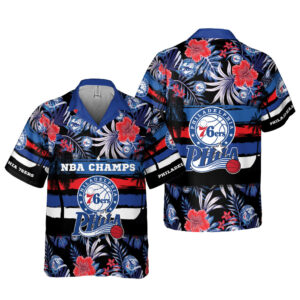 Philadelphia 76ers Hawaiian Shirt V55