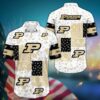 Purdue Boilermakers Mini Blossom Aloha Hawaiian Shirt