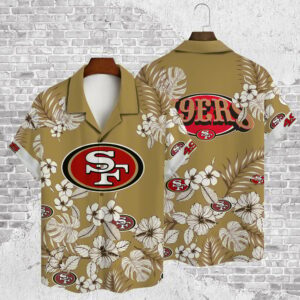 San Francisco 49ers 2023 AOP Hawaiian Shirt V38