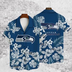 Seattle Seahawks 2023 AOP Hawaiian Shirt V39