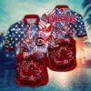 South Carolina Gamecocks 4th Of July America Flag Pattern Hawaiian Shirt