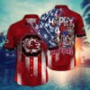 South Carolina Gamecocks 4th Of July America Flag Pattern Hawaiian Shirt
