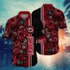 South Carolina Gamecocks Flowered Aloha Hawaiian Shirt