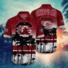 South Carolina Gamecocks Palm Tree Island Hawaiian Shirt