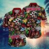 South Carolina Gamecocks Tiki Pattern Hawaiian Shirt