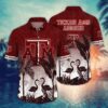 Texas A&M Aggies Flamingo Couple Hawaiian Shirt