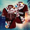 Texas A&M Aggies Tropical Pineapple Hawaiian Shirt