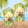 Texas Longhorns Cows And Corn Hawaiian Shirt