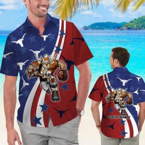 Texas Longhorns Players Hawaiian Shirt