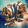 Texas Longhorns Tropical Floral Pineapple Hawaiian Shirt