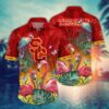 USC Trojans Flamingo Couple Hawaiian Shirt