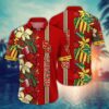 USC Trojans Tropical Floral Hawaiian Shirt